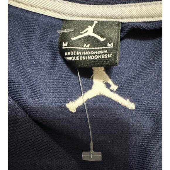 Jordan Blue and White Full Zip Front Jacket Size M - Picture 4 of 8